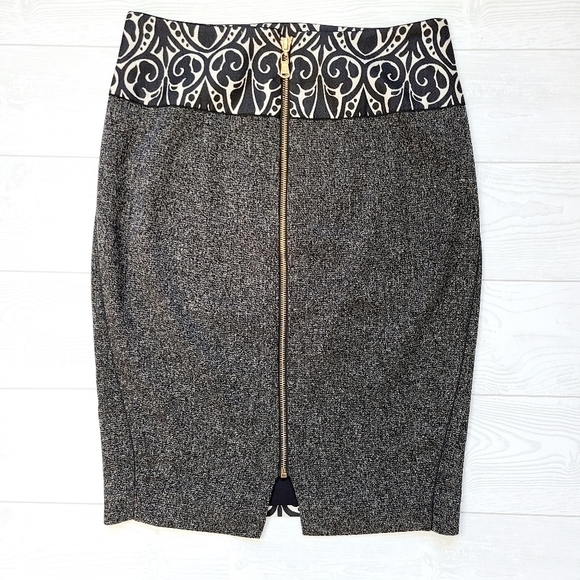 Rachel Roy Mixed Media Skirt - Picture 7 of 10